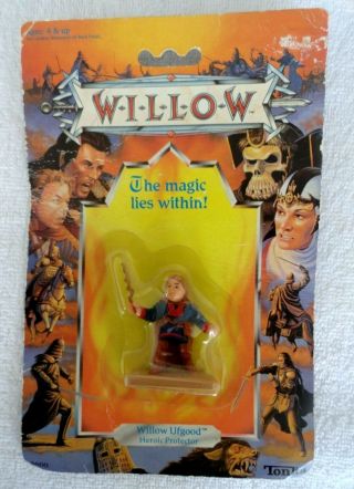 Vintage 1988 Tonka Willow Action Figure - Willow Ufgood Heroic Protector