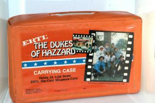 1981 Ertl The Dukes Of Hazzard Carrying Case Car Holder