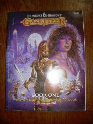 Dungeons And Dragons Gazetteer Book 1: The Dungeon Master 