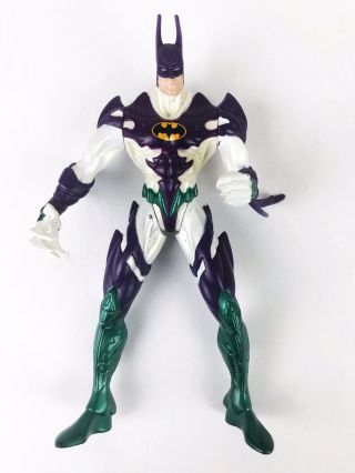 1997 Legends Of The Dark Knight Bat Attack Batman Purple Kenner Action Figure