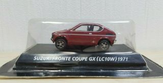 1/64 Konami 1971 Suzuki Fronte Coupe Gx Red Diecast Car Model