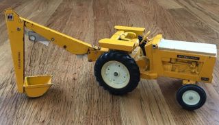 Vintage Ih International Harvester Toy Tractor Backhoe Scoop