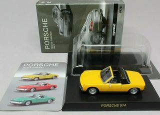 8900 Kyosho 1/64 Porsche 914 Yellow Porsche Vol.  3 Tracking Number