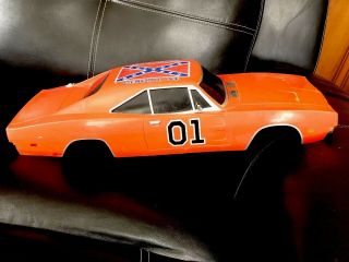 Toys Cars Dukes Of Hazzard General Lee Plastic Body Casting From A Remote Car