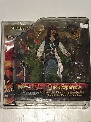 Neca Pirates Of The Caribbean Jack Sparrow Series 2 Dead Mans Chest Mip