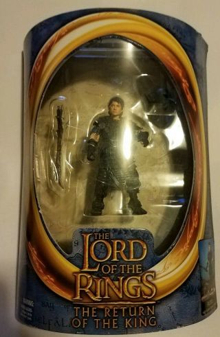 Toybiz Lord Of The Rings Return Of The King Frodo Goblin Disguise Figure Nib