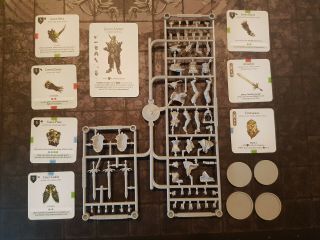 Kingdom Death: Monster - Green Knight Armor Expansion,  Mild Flaws On Two Cards