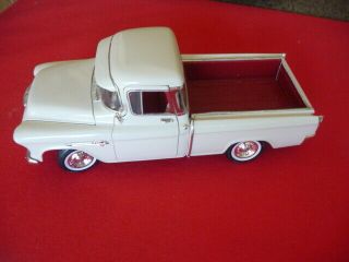 Ertl 1955 Chevrolet Pickup Truck - Chevrolet Truck - Diecast White