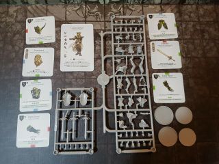 Kingdom Death: Monster - Green Armor Expansion,  Mild Flaws On Some Cards