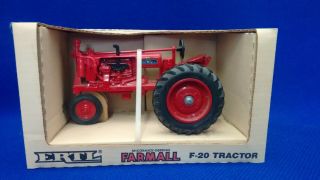 Ertl 1/16 Mccormick - Deering Farmall " F - 20 " Tractor Special Edition May 1987 Nib