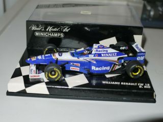 Minichamps 1:43 F1 1996 Damon Hill Williams Renault FW18 World Champion 1996 4