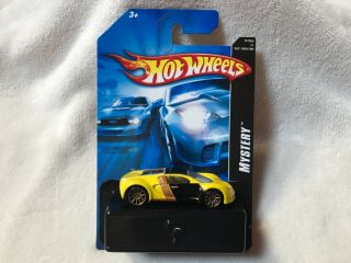 2007 Hot Wheels Mystery Bugatti Veyron Yellow Open W/original Packaging Fs