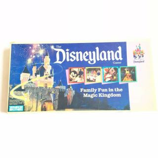 Disneyland Board Game Family Fun In The Magic Kingdom Complete Disney Game 1990