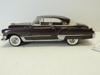 Franklin Ltd.  Ed.  Maroon 1949 Cadillac Coupe De Ville