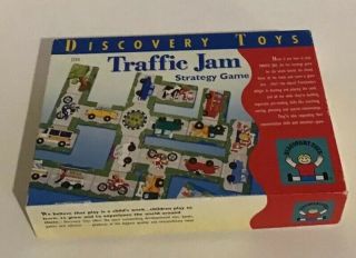 Discovery Toys Traffic Jam Strategy Game & Discovery Toy Tote N Tiles Mosaic Set 3