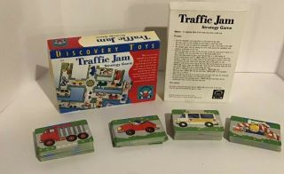 Discovery Toys Traffic Jam Strategy Game & Discovery Toy Tote N Tiles Mosaic Set 4