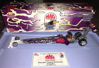Racing Champions Mac Tools Nhra Thunder Valley Nationals 2001 Limited Dragster