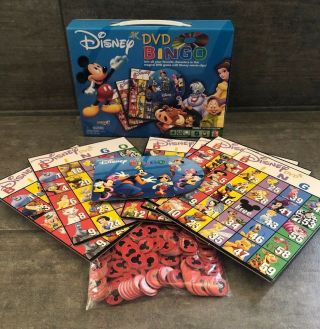 2005 Disney Dvd Bingo Family Mattel Game Screen Life Complete