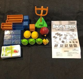 Mattel Angry Birds On Thin Ice Game 5,  Complete Set W/instructions,  No Box