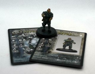 At - 43 28mm Una Colonel G.  Stark Rackham With Cards