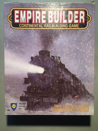 Empire Builder: Continental Railbuilding Game,  Mayfair 1988 - 100 Complete