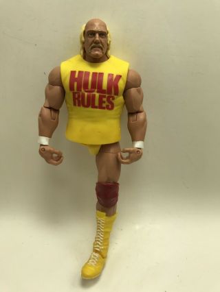 Wwe Mattel (missing Leg) Hulk Hogan Elite 7“ Wrestling Figure Aew Roh Njpw