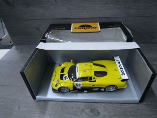 Chrono Lotus Elise Gt1 Frank Muller Watch Yellow Die Cast Car Box