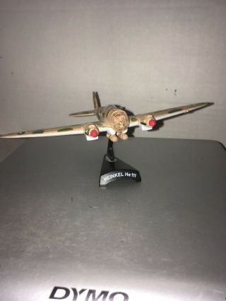 Heinkel He 111 Scale 1:140 Diecast With Stand