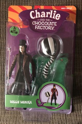 Charlie And The Chocolate Factory Willy Wonka Action Figure Sdcc 2019 Comic Con