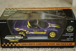 Maist 1:18 1998 Chevy Corvette Indy 500 Pace Car Item 31856