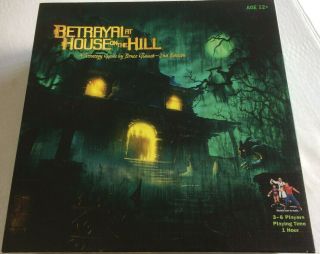 Euc Betrayal At House On The Hill Strategy Game By Bruce Glassco 2nd Edition