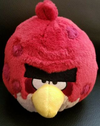 Angry Birds Red Big Brother Terence Bird W/spots Plush - 5 " No Sound