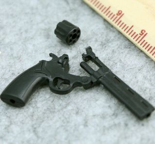 1:6 Scale Toy Model Kohler Python 357 Revolver Gun For 12 " Figure Action