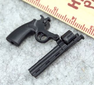 1:6 Scale Toy Model Kohler Python 357 Revolver Gun For 12 