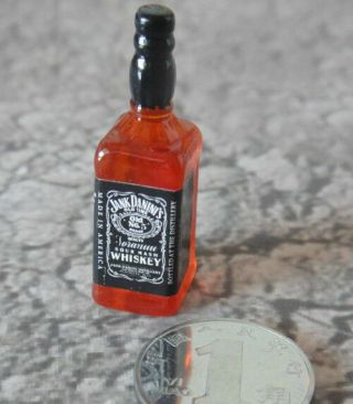 1/6 Scale Whiskey Bottle Jack Daniels Mini Bar Scene Wolverine Add - On