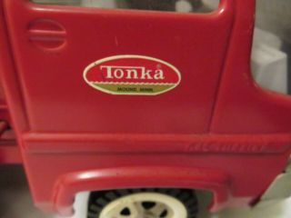 Vintage Red Tonka Gas Turbine Cement Mixer Truck Mound Minn 1960s? 16 