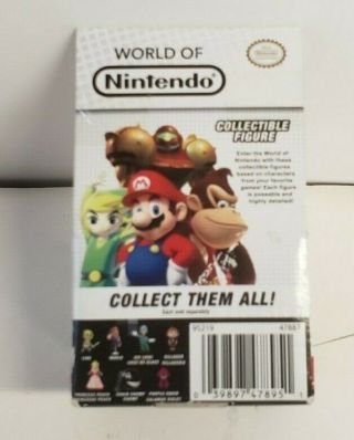 ' World of Nintendo ' Mario Brothers ' Purple Squid ' Figurine - 2