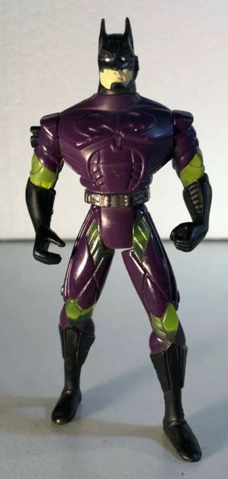 Batman Dc Comics Loose Action Figure Kenner 1995 Purple Green D3