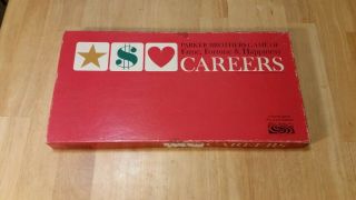 1965 Parker Brothers Careers Board Game Complete