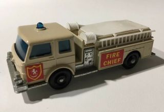 Phantom Matchbox Lesney 29 Rare Custom Pumper Fire Engine.
