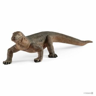 Schleich Komodo Dragon Lizard Wild Life Figure Toy Figure Topper 14826 2019