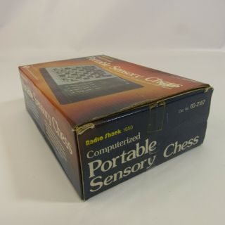 Vintage Radio Shack Computerized Portable Sensory Chess 3