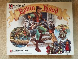 The Legends Of Robin Hood Board Game 1991 Complete