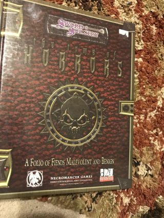 The Tome Of Horrors,  A Folio Of Fiends Malevolent And Benign (hardcover,  2002)