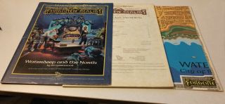 Waterdeep & The North Forgotten Realms Ad&d Tsr Advanced Dungeons & Dragons