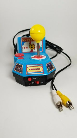 Namco Ms Pac - Man 5 In 1 Plug And Play Tv Games