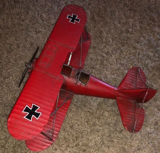 Collectible (4) Metal And (1) Wooden Airplanes 2