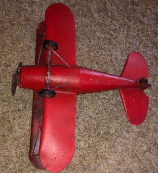 Collectible (4) Metal And (1) Wooden Airplanes 3