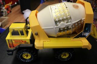 Vintage Tonka Turbo Diesel Cement Mixer - Rare And Collectible 2