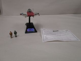1995 Star Wars Galoob Micro Machines Action Fleet A - Wing Fighter Vehicle Loose